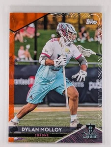 2022 Topps Premier Lacrosse League PLL #109 Dylan Molloy ORANGE Parallel # /25 - Picture 1 of 2