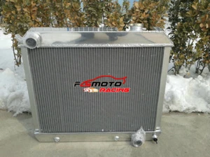 Aluminum Radiator For 1963-1966 Chevy Pickup Truck C10/C20/C30 K10/K20 AT MT - Picture 1 of 5