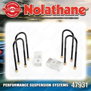 Nolathane Rear Lowering block kit 2.0" for Ford Falcon XA XB XC XD XE XF - Picture 1 of 4
