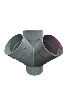 Derivacion doble Escuadra a 45º 160Ø (ENVIO PENINSULA GRATIS) - Imagen 1 de 1