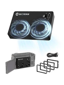 Moman Camera Cooling Fan Camera Cooler with Type-C Port Compatible with Sony A7C - Picture 1 of 7