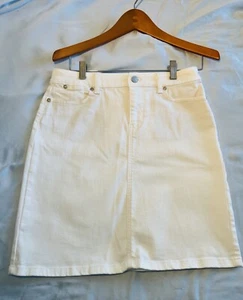 Women’s White Talbots Skirt 2p. Perfect For Spring - Picture 1 of 4