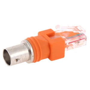 1pcs BNC Female to RJ45 Male Coaxial Coax Barrel Coupler Adapter J*LI JW - Zdjęcie 1 z 8