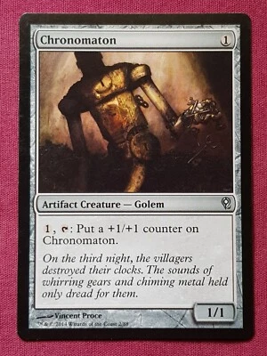 Magic The Gathering DUEL DECKS JACE VS VRASKA CHRONOMATON artifact card MTG - Image 1 of 2