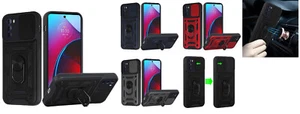 FOR Motorola Moto G Stylus 4G XT2211DL 2022 Camera Push Stand Case Phone Cover - Picture 1 of 5