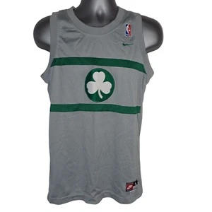 Paul Pierce Jersey Youth L Boston Celtics #34 Gray NBA Swingman Nike Rewind - Picture 1 of 9
