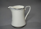 Noritake Fine China Sterling Cove 8 Oz Handled Creamer With Pour Spout 7720