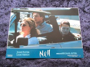 NELL lobby card  # 5 - JODIE FOSTER, NATASHA RICHARDSON, LIAM NEESON