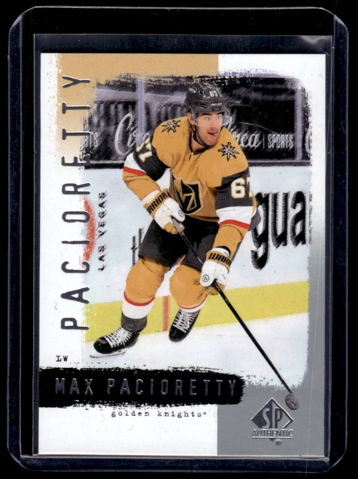 2020-21 SP Authentic 2000-01 Retro Max Pacioretty #R7 Vegas Golden Knights - Image 1 of 2