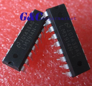 100 PIEZAS (2X50PCS) IC LM3914N LM3914N-1 DIP18 NS NUEVO - Imagen 1 de 1