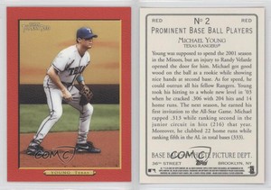2005 Topps Turkey Red Red Michael Young #2