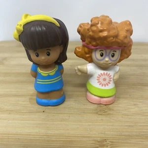 Fisher Price Little People Sophie fiore rosa bianco rosa mia giallo blu lotto 2 - Foto 1 di 4