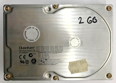 2.1 GB AT/IDE FESTPLATTE Quantum FIREBALL SE SE21A012 3,5"ZOLL #FP3546 - Image 1 of 2
