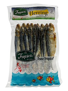 Tropen getrockneter Hering Tunsoy mit Kopf ausgeweidet 6oz 2er Pack - Bild 1 von 2