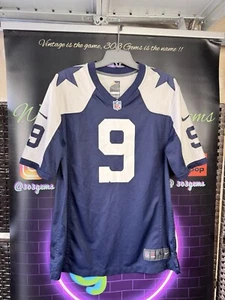 Authentic Nike Tony Romo #9 Dallas Cowboys Throwback Edition NFL Jersey - Picture 1 of 5