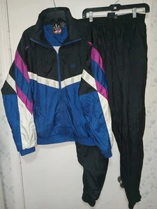 Vintage 1996 JCPenny Atlanta Olympics Windbreaker Set Hose Gr. M / Jacke Gr. L - Bild 1 von 14