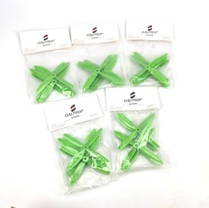 DALPROP QJ5045 5" Std Quad Blade Green Propeller Lot - 20pcs - - Picture 1 of 4
