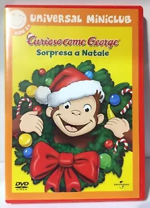 Curioso Come George Sorpresa a Natale DVD Film Natalizio Con George Come Foto - Foto 1 di 5