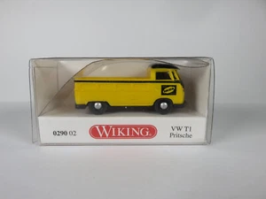 Modelli Wiking, VW T1 pianale, giallo/nero, "IKEA", Wiking n. 0290 02 - Foto 1 di 12
