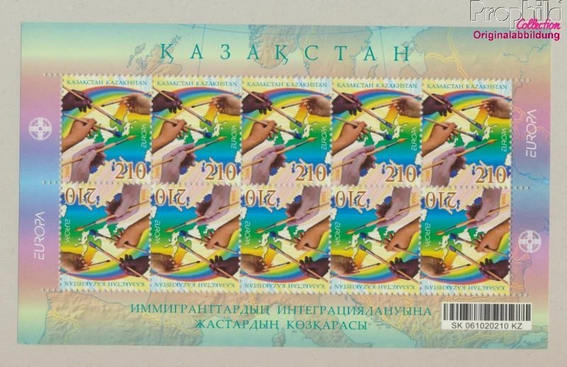 kazakhstan 535Klb ii Feuille miniature (complète edition) neuf avec g (9691971 - Photo 1/1