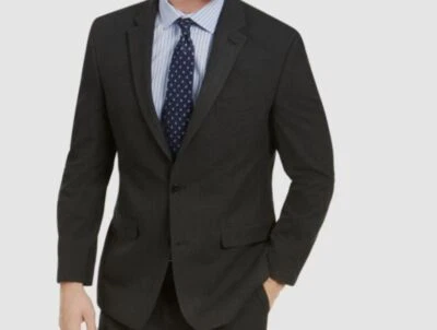 IZOD Мужская черный классический крой костюм куртка размер 38L - Изображение 1 из 2