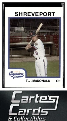 T.J. McDonald 1987 ProCards #475 Shreveport Captains - Image 1 of 2