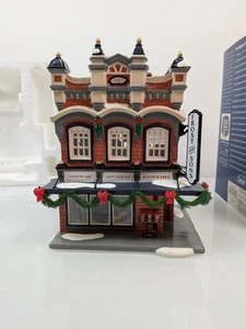 Department 56 Snow Village Frost and Sons 5 & Dime #56.55047 w/ Box And Light - Picture 1 of 11