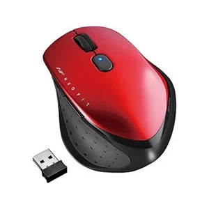 Buffalo Kabellos Blau LED 5 Knöpfe Neofit Maus M Größe Rot BSMBW515MRD F/S SPUR - Photo 1/8