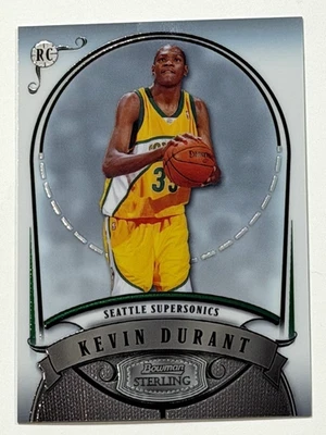 2008 BOWMAN STERLING KEVIN DURANT ROOKIE CARD RC - Image 1 of 2