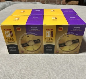 40 Neu in Verpackung Kodak CD-R Gold Ultima, Archiv beschreibbare Discs, (4 Box mit 10), 650MB - Bild 1 von 11