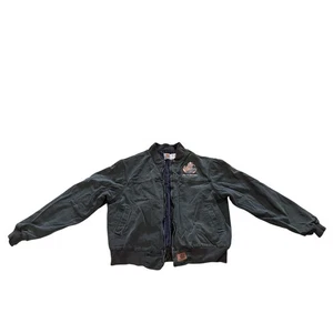 Carhartt Plainsman Canvas Jacket Stiff Duck Canvas Green Vintage 1990s RARE - Picture 1 of 13