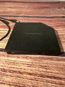LG GP30NB40 Slim Portable DVD Writer With Cable - WORKING - Picture 1 of 7