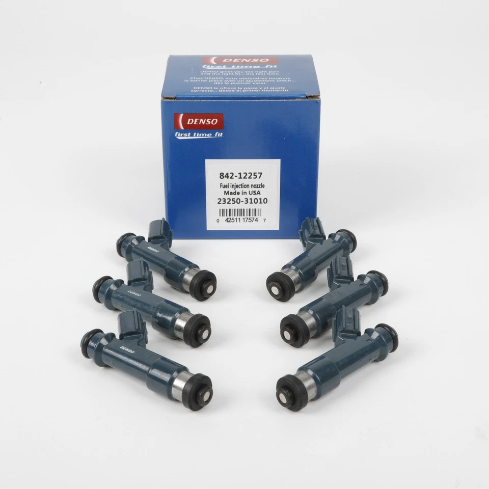 NEW 23250-31010 6X Denso Fuel Injector For Toyota 4Runner Tacoma 4.0L Foto 1 de 4