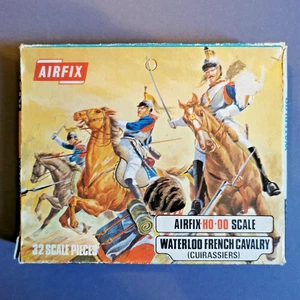 Airfix S36 - 69, Waterloo French Cavalry, 32 Teile kplt., Blue Box, 1969, OVP - Bild 1 von 3