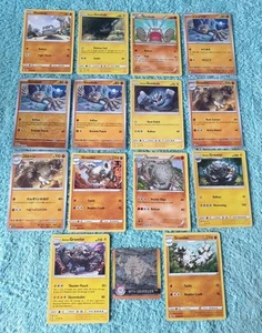 GEODUDE & GRAVELER KONVOLUT POKEMON KARTEN - Bild 1 von 9