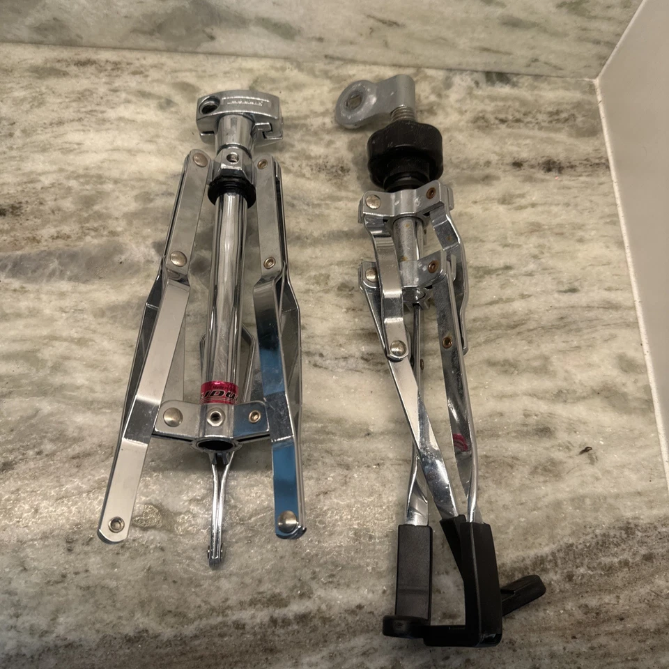 Soporte de caja Ludwig vintage WFL hecho en EE. UU. ¡Se vende como está para piezas o reparación! BONITO Foto 1 de 4