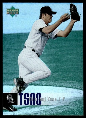 2006 UPPER DECK SPECIAL F/X BLUE CHIN-HUI TSAO /99 #158 - Image 1 of 2