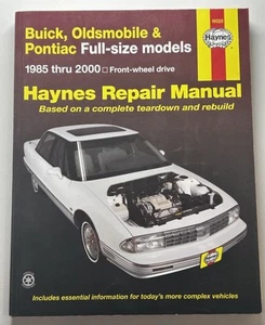 Haynes 2000 “Buick, Oldsmobile, and Pontiac FWD Models Automotive Repair Manual” - Picture 1 of 13