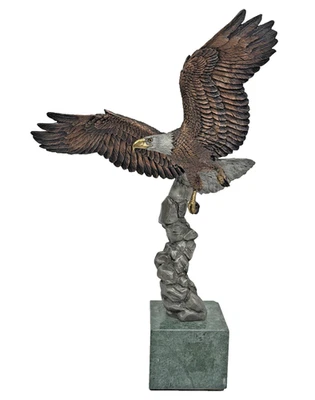 Escultura de águila calva Legends Kitty Cantrell 'Spiral Flight' 652/2500 EE. UU. Foto 1 de 4