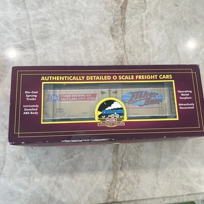 MTH 20-94240 Fisher Beer 40' Reefer  3-rail New In Box - Image 1 of 4