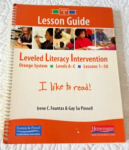 Fountas & Pinnell Orange System Leveled Literacy Intervention Levels A-C 1-30 - Picture 1 of 6