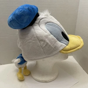 Donald Duck Fan Cap Tokyo Disney Resort Hat Plush Limited Edition - Picture 1 of 5