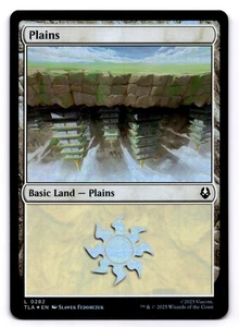 Plains #282 [L Foil] Magic Avatar: The Last Airbender NM - Picture 1 of 2