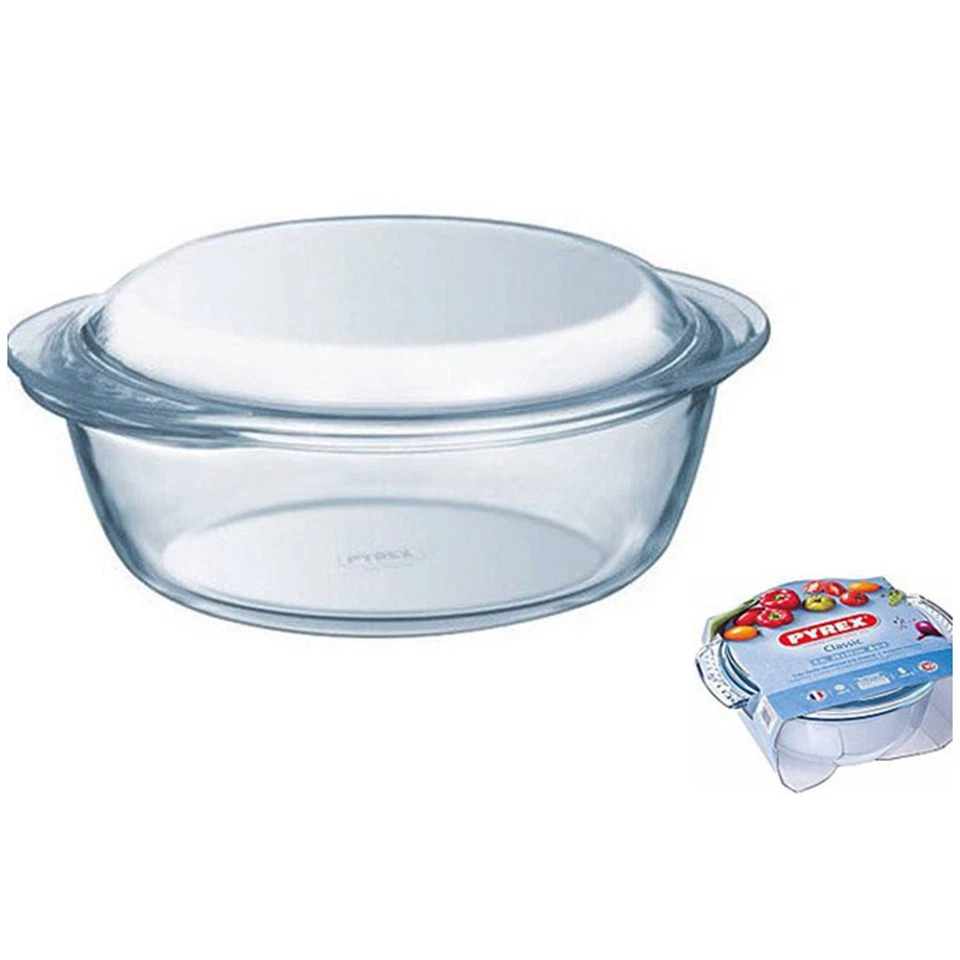 Casseruola C.Cop. Pyrex Lt.1,6+0,5  204A - Immagine 1 di 1