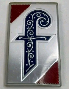 Kunststoff Pininfarina Seitenabzeichen Emblem Logo Ferrari Fiat Lancia  - Bild 1 von 3