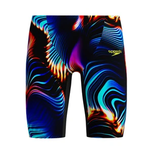 Junior Boys Fastskin Endurance+ Max High Waisted Jammer, Lava Glow - Picture 1 of 4