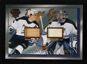 2003-04 Pacific Luxury Suite Gold /10 Vincent Lecavalier Nikolai Khabibulin #47