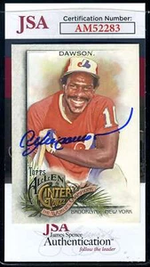 Andre Dawson JSA Coa Signed 2022 Topps Allen and Ginter Autograph - Picture 1 of 2