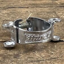NOS Vintage Huret Down Tube Cable Guide Clamp Steel Chrome 28.6 mm Barcon 1
