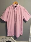 Gant Shirt Sleeve Pink "The Gingham" Shirt Size Large